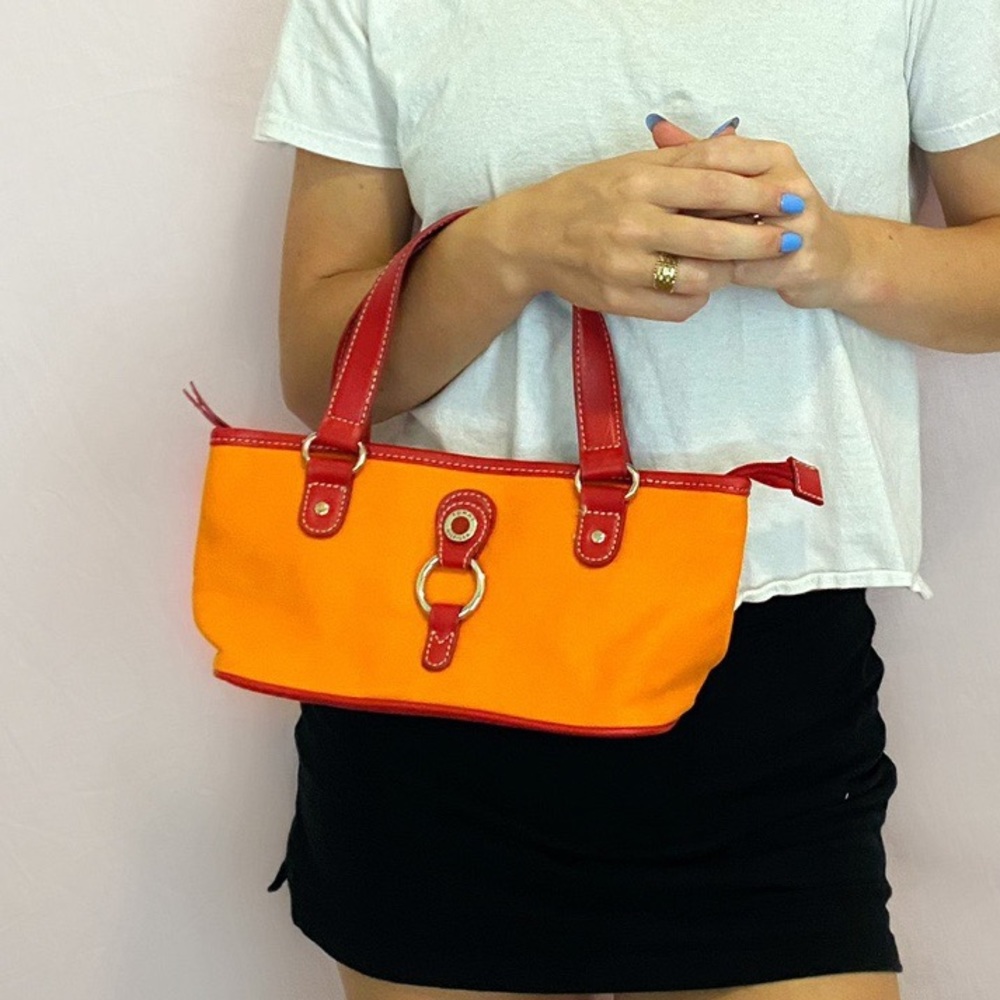 MINI ORANGE & RED TOMMY HILFIGER PURSE